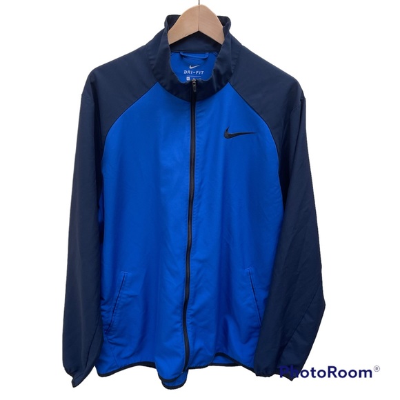 Nike Other - Nike Dry Team Training Jacket Royal Blue/Navy Blue Size XL